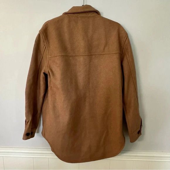 BlankNYC Lets Get Lost Shacket Women’s Button Up Wool Blend Jacket Size M NWT - Picture 10 of 10
